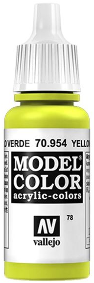 Vallejo Model Color: Yellow Green [17ml]