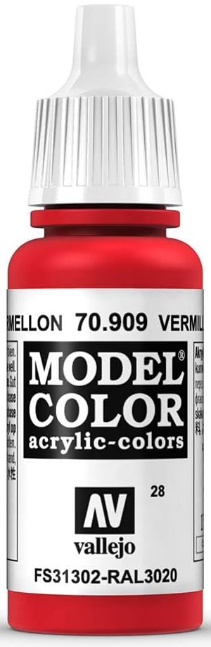 Vallejo Model Color: Vermillion [17ml]