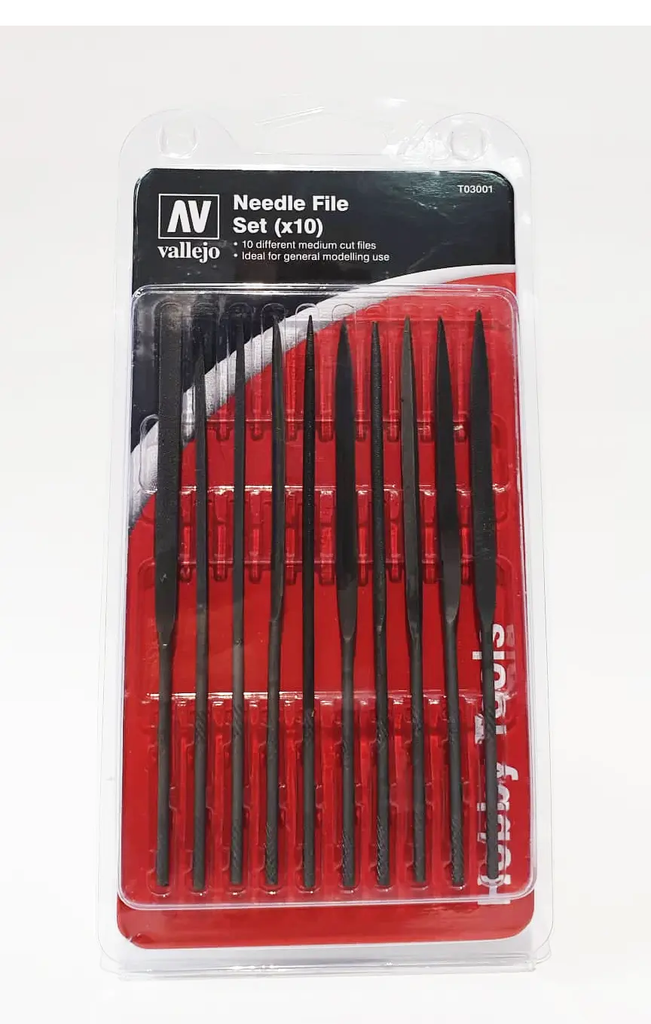 Vallejo: Needle File Set (10-Pc Set)