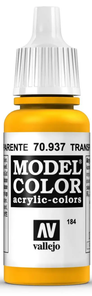 Vallejo Model Color: Transparent Yellow [17ml]