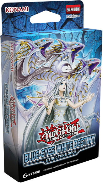 YGO TCG: Blue-Eyes White Destiny [Structure Deck] (ألعاب تداول البطاقات )