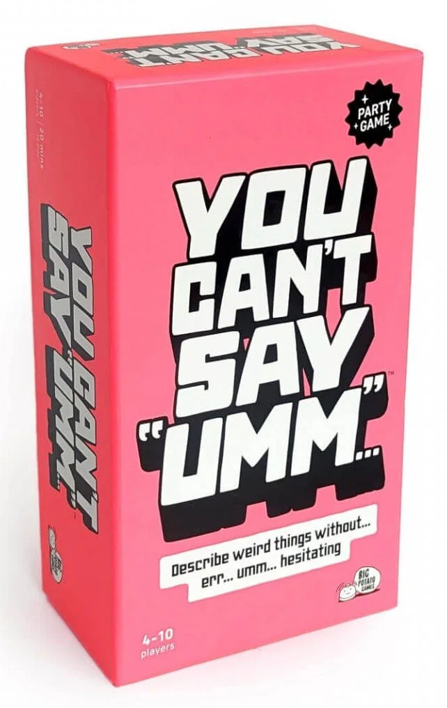 You Can't Say Umm Board Game