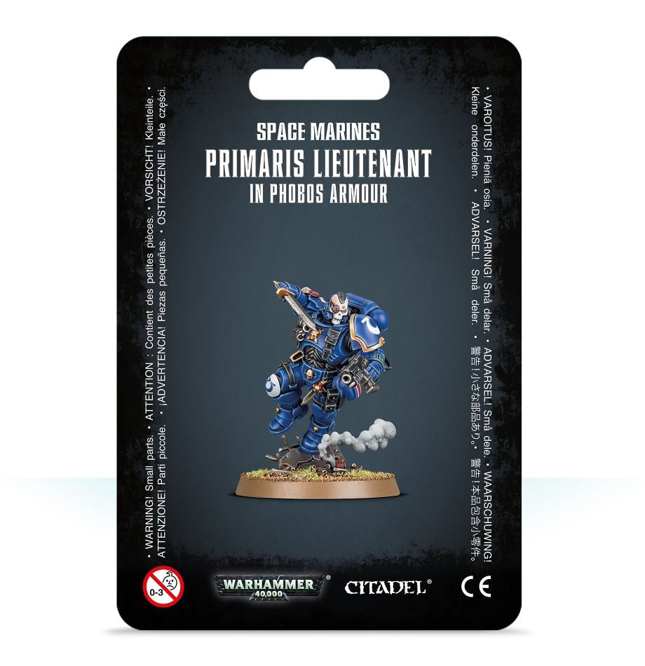 WH 40K: Space Marines - Primaris Lieutenant in Phobos Armour (إضافة للعبة المجسمات)