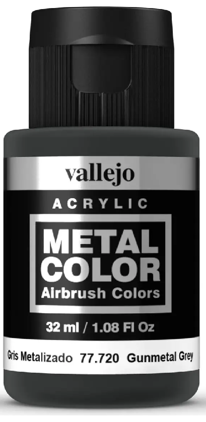 Vallejo Metal Color: Gunmetal [32ml]