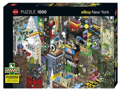 Jigsaw Puzzle: HEYE - eBoy New York Quest [1000 Pieces] (أحجية الصورة المقطوعة)