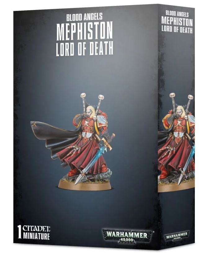 WH 40K: Blood Angels - Mephiston Lord of Death [9th Ed] (إضافة للعبة المجسمات)