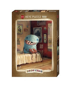 Jigsaw Puzzle: HEYE - Zozoville - Milk Tooth [500 Pieces] (أحجية الصورة المقطوعة)