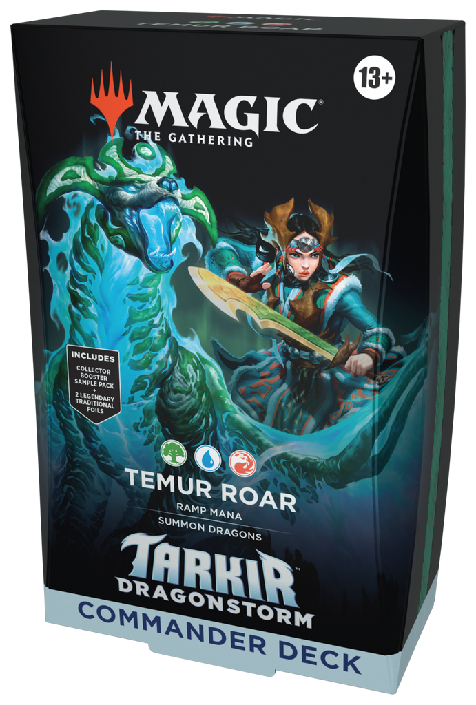 MTG: Tarkir: Dragonstorm [Commander Deck] - Temur Roar (Green-Blue-Red)