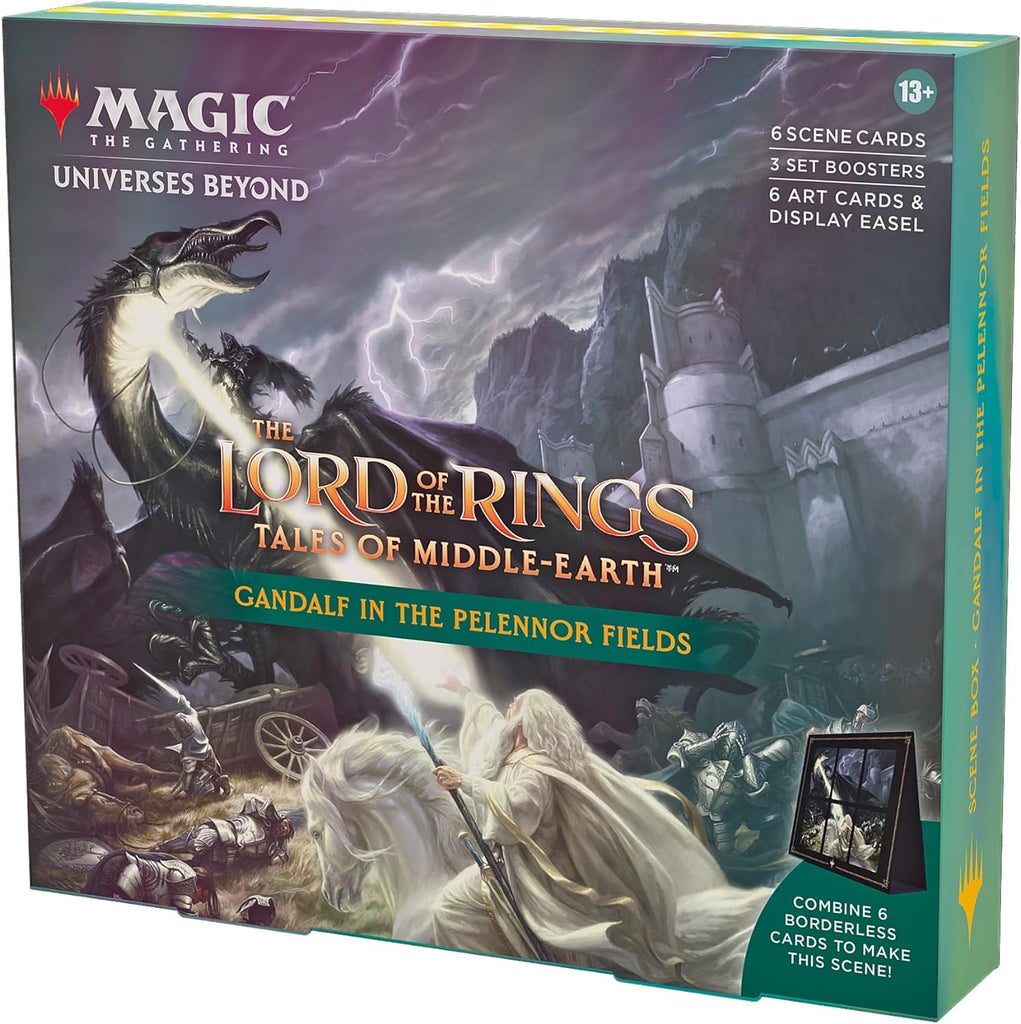 MTG: LOTR Tales of Middle-earth Scene Box - Gandalf in Pelennor Fields (لعبة تداول البطاقات)