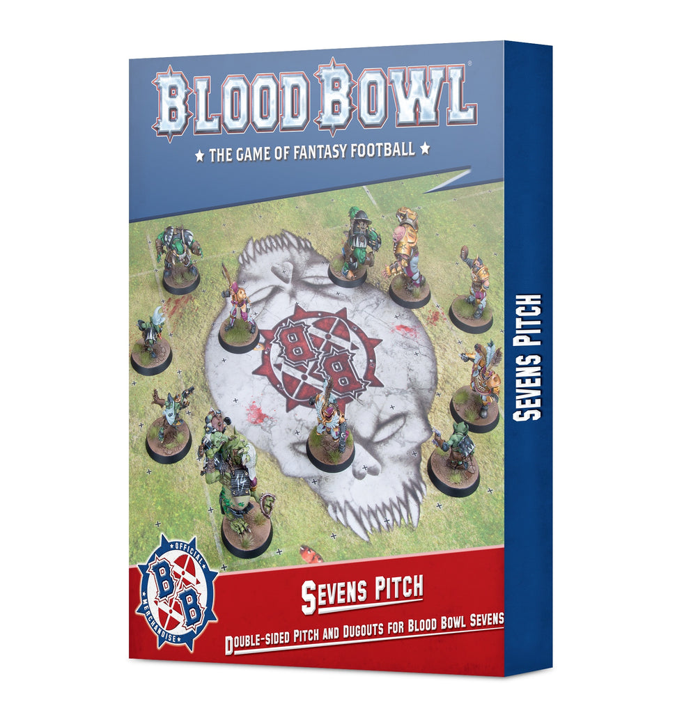 Blood Bowl: Seven Pitch - Double-sided Pitch and Dugouts for Blood Bowl Sevens (إضافة للعبة المجسمات)