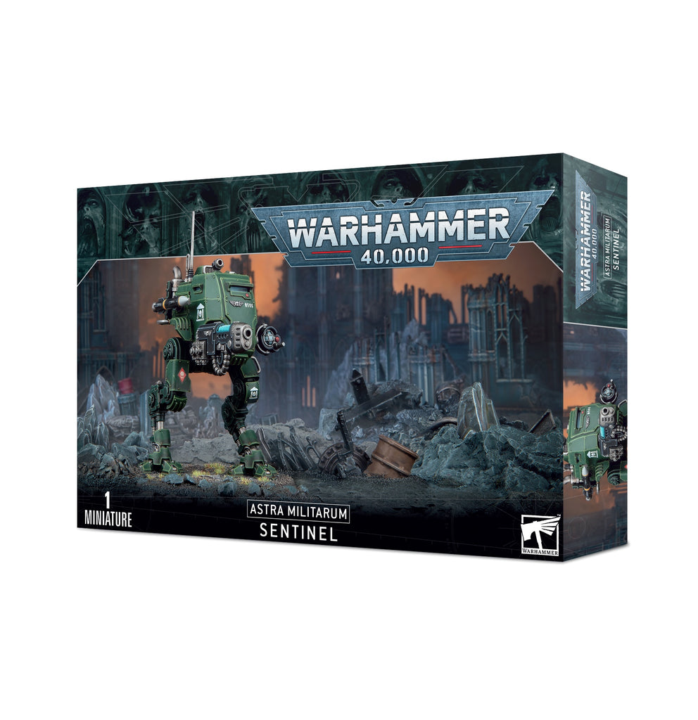 WH 40K: Astra Militarum - Sentinel [9th Ed.] (إضافة لألعاب المجسمات)