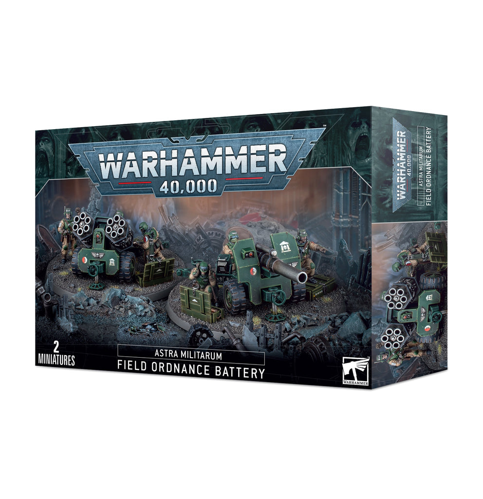 WH 40K: Astra Militarum - Field Ordnance Battery (إضافة للعبة المجسمات)