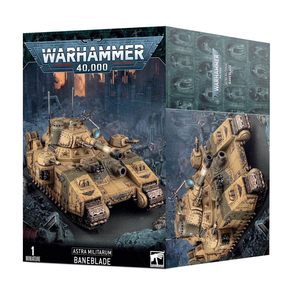 WH 40K: Astra Militarum - Baneblade (9th Ed) (إضافة للعبة المجسمات)