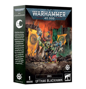 WH 40K: Orks - Ufthak Blackhawk [Black Library Exclusive] (إضافة للعبة المجسمات)