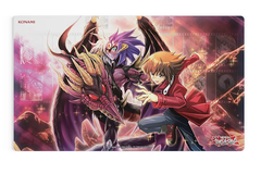 YGO TCG: Playmat - Jaden and Yubel (لوازم لألعاب تداول البطاقات )