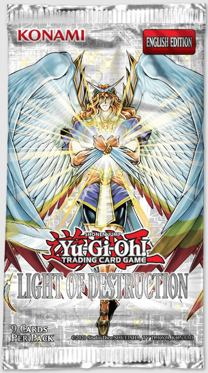 YGO TCG: Light of Destruction Reprint [25th Anniv.] [Booster] (لعبة تداول البطاقات)