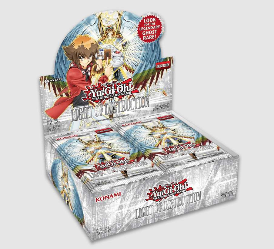 YGO TCG: Light of Destruction Reprint [25th Anniv.] [Booster Box] (لعبة تداول البطاقات)