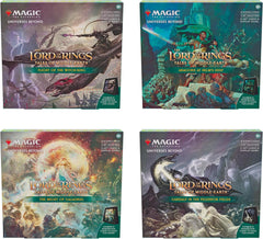 MTG: LOTR Tales of Middle-earth Scene Box Display [4 Boxes] (لعبة تداول البطاقات)