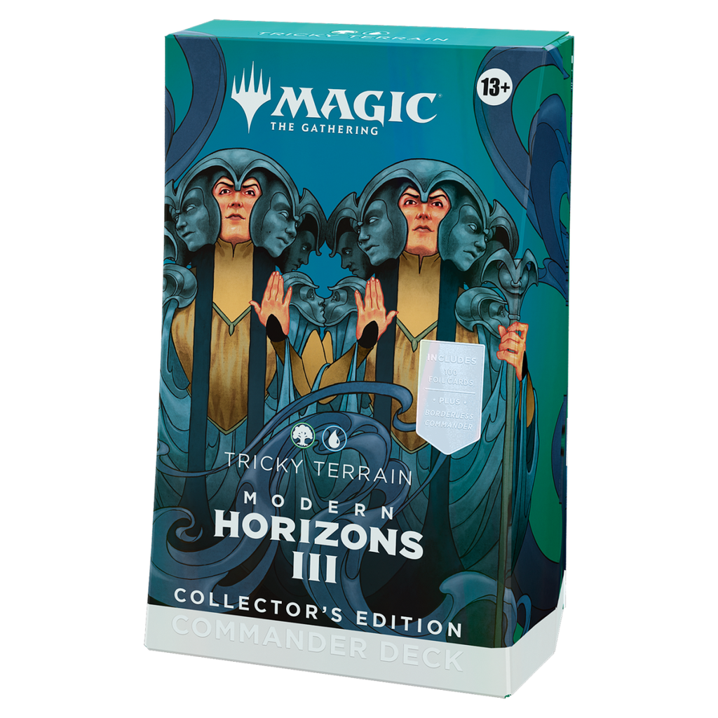 MTG: Modern Horizons 3 [Collector Commander Deck] - Tricky Terrain (ألعاب تداول البطاقات)