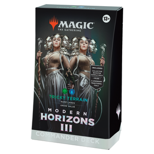 MTG: Modern Horizons 3 [Commander Deck] - Tricky Terrain (ألعاب تداول البطاقات)