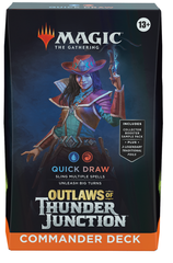 MTG: Outlaws of Thunder Junction [Commander Deck] - Quick Draw (لعبة تداول البطاقات)