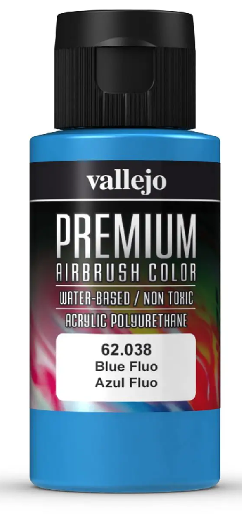 Vallejo Premium Color: Blue Fluo [60ml]