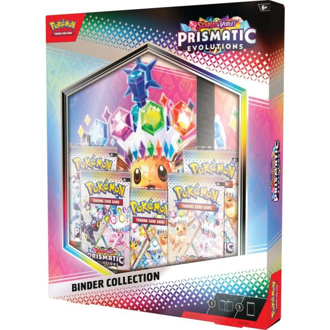 POK TCG: SV8.5 - Prismatic Evolutions [Binder Collection] (لعبة تداول البطاقات)