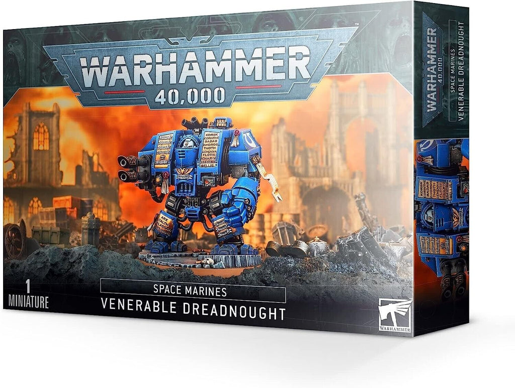 WH 40K: Space Marines - Venerable Dreadnought (إضافة للعبة المجسمات)