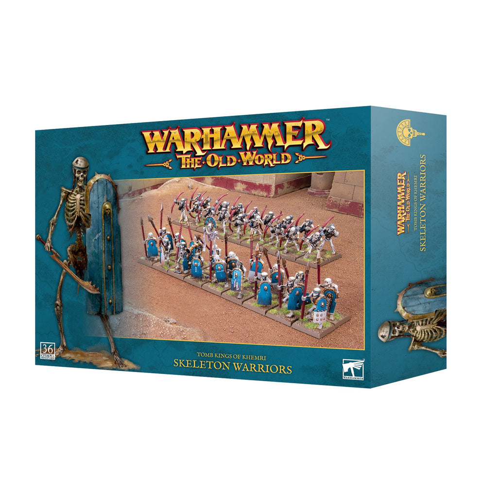 WH The Old World: Tomb Kings Of Khemri -Skeleton Warriors (إضافة للعبة المجسمات)