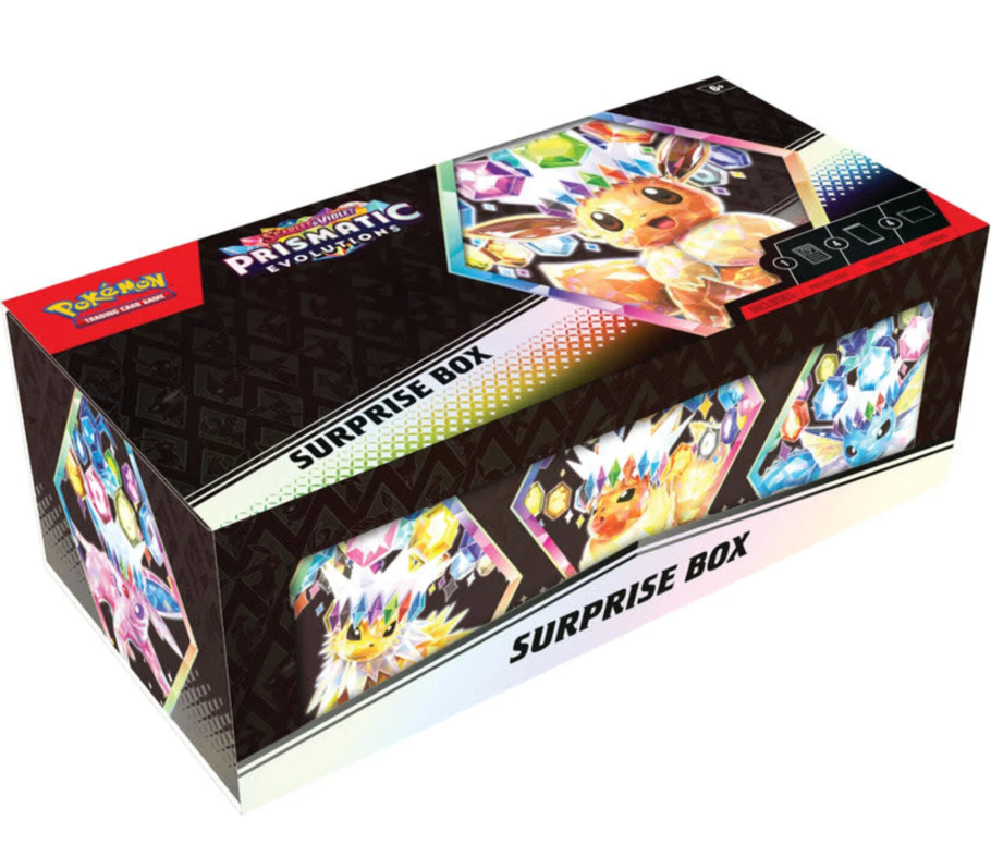 POK TCG: SV8.5 - Prismatic Evolutions [Surprise Box] (لعبة تداول البطاقات)