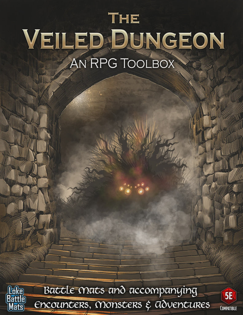 RPG Toolbox: The Veiled Dungeon (لوازم للعبة تبادل الأدوار)