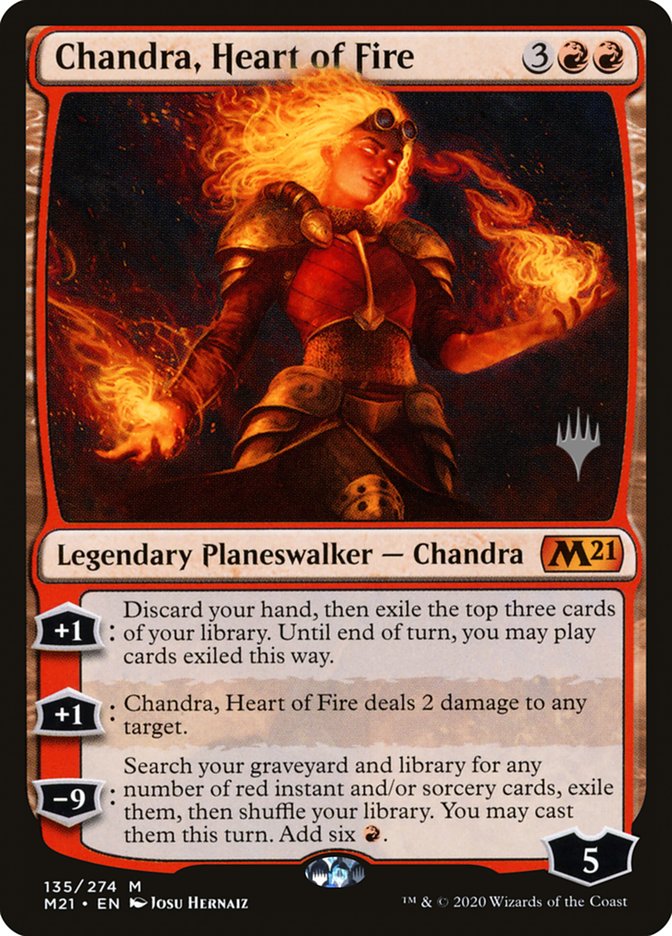 Chandra, Heart of Fire (Promo Pack) [Core Set 2021 Promos]