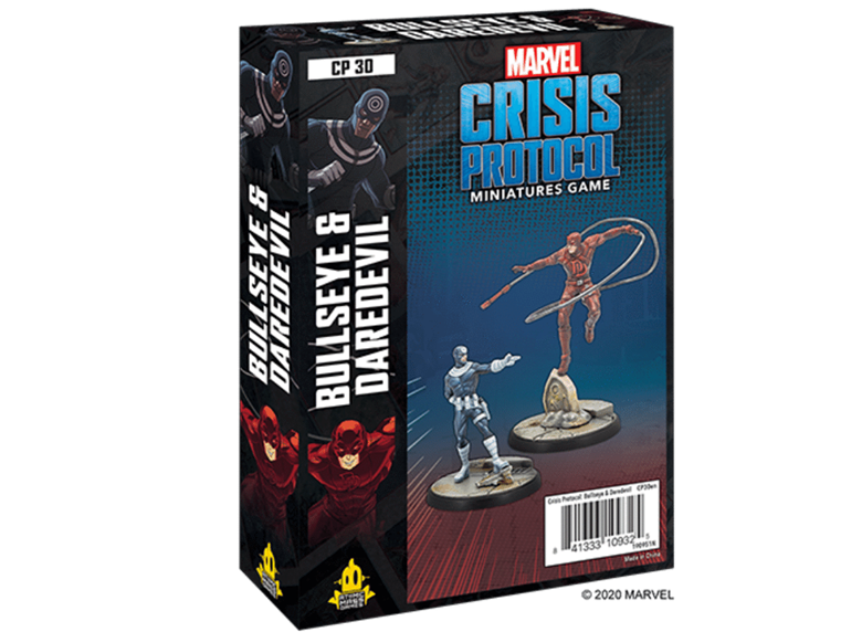 Marvel: Crisis Protocol - Bullseye and Daredevil (إضافة للعبة المجسمات)