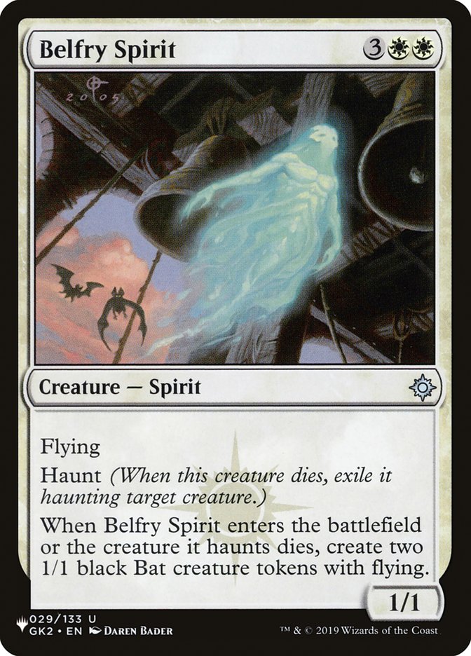 Belfry Spirit [The List]