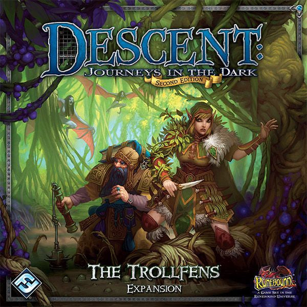 Descent: Journeys in the Dark [2nd Ed.] - The Trollfens (إضافة للعبة المجسمات)