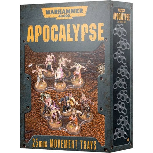 WH 40K: Apocalypse Movement Trays - 25MM (إضافة للعبة المجسمات)