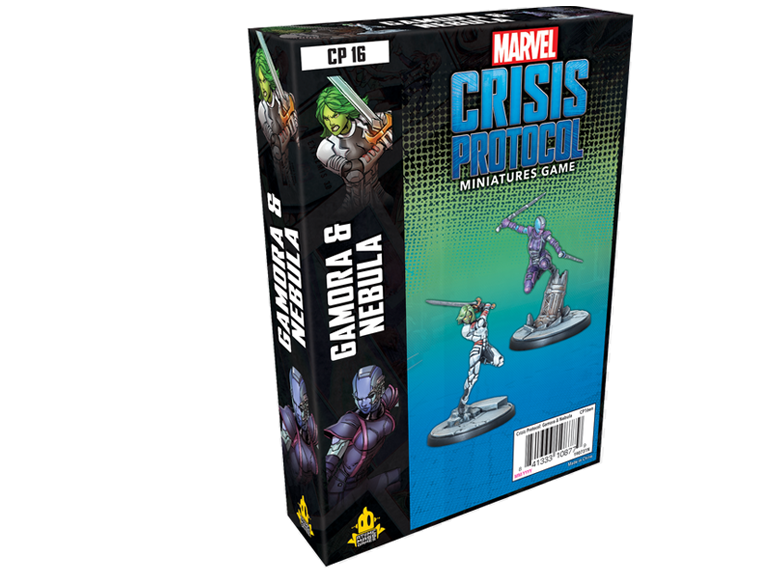 Marvel: Crisis Protocol - Gamora and Nebula (مجسمات لألعاب تبادل الأدوار)