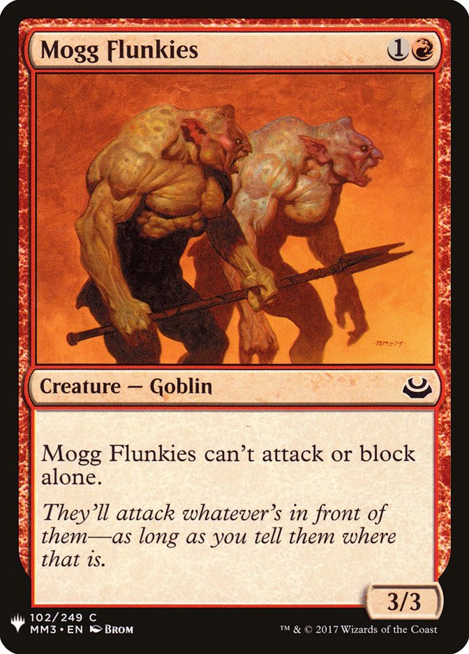 Mogg Flunkies [Mystery Booster]