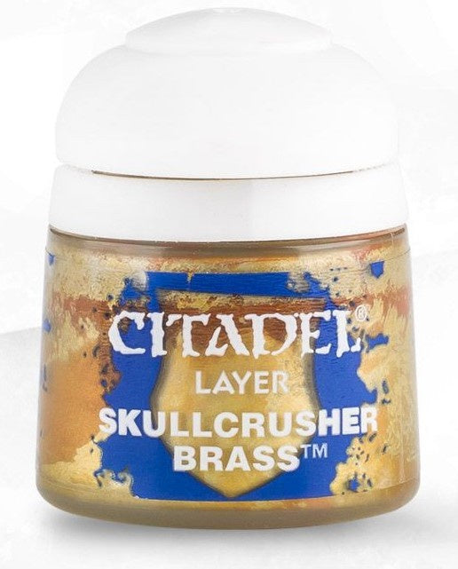 Citadel: Layer Paints, Skullcrusher Brass (صبغ المجسمات)