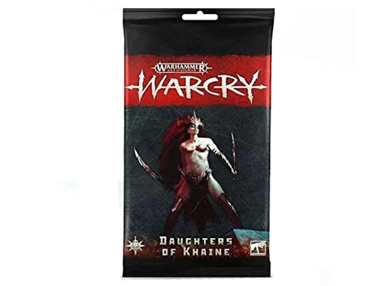 WH AoS: Warcry - Daughters of Khaine Cards (إضافة للعبة المجسمات)