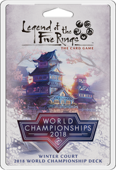 L5R LCG: 2018 World Championship - Winter Court (إضافة للعبة البطاقات الحية)