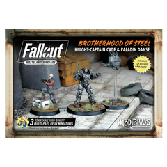 Fallout: Wasteland Warfare - Brotherhood of Steel Knight-Captain Cade & Paladin Danse (إضافة لعبة)