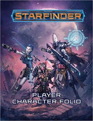 Starfinder RPG: Player Character Folio (لوازم للعبة تبادل الأدوار)