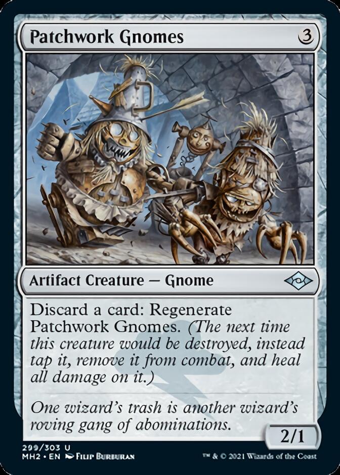 Patchwork Gnomes (Etched Foil) [Modern Horizons 2]