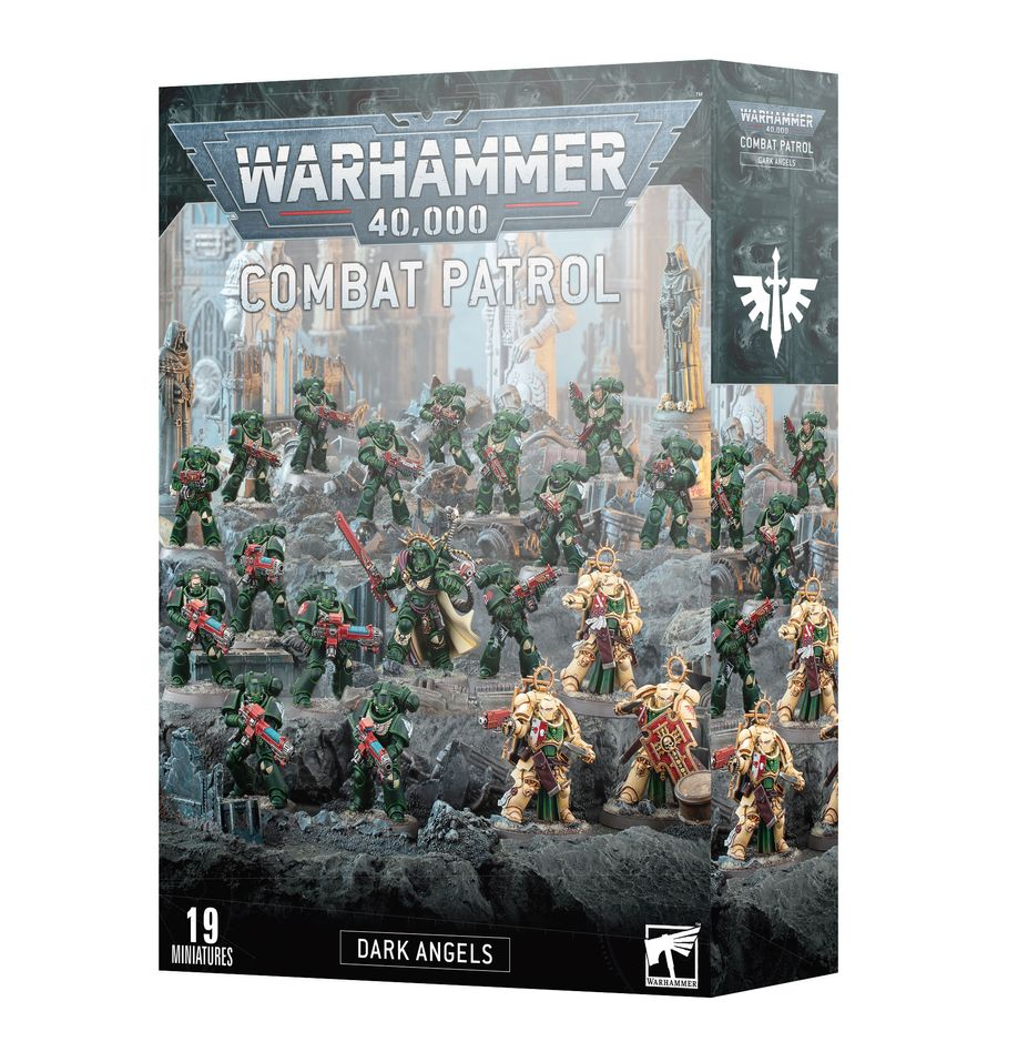 WH 40K: Dark Angels - Combat Patrol [10th Ed.] (إضافة للعبة المجسمات)