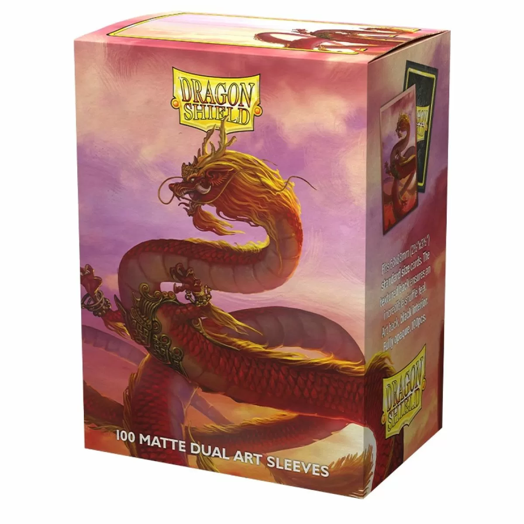 Sleeves: Dragon Shield - Standard - Matte Dual - Year of the Wood Dragon [x100] (لوازم لعبة لوحية)