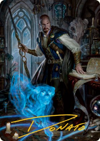 Mordenkainen Art Card (Gold-Stamped Signature) [Dungeons & Dragons: Adventures in the Forgotten Realms Art Series]