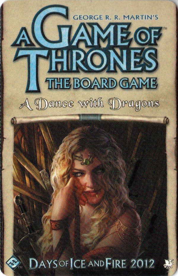 Game of Thrones: The Board Game [2nd Ed.] - Dance With Dragons (إضافة لعبة)