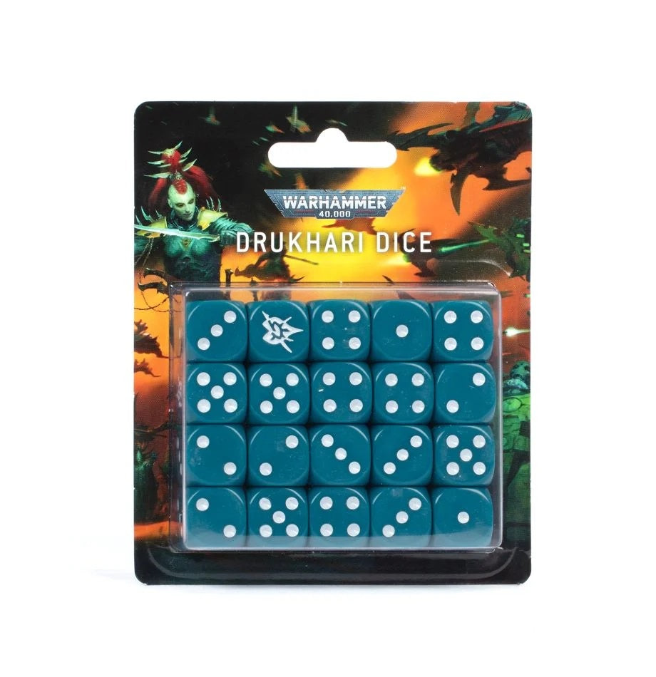 WH 40K: Drukhari - Dice Set (إضافة للعبة المجسمات)