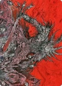 Varragoth, Bloodsky Sire Art Card [Kaldheim: Art Series]